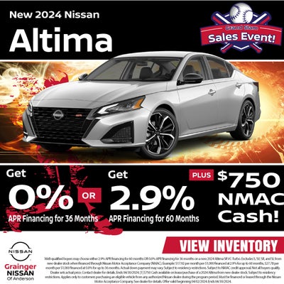 New 2024 Nissan Altima