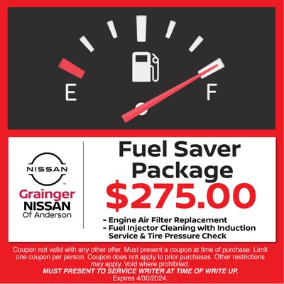 $275 Fuel Saver Package