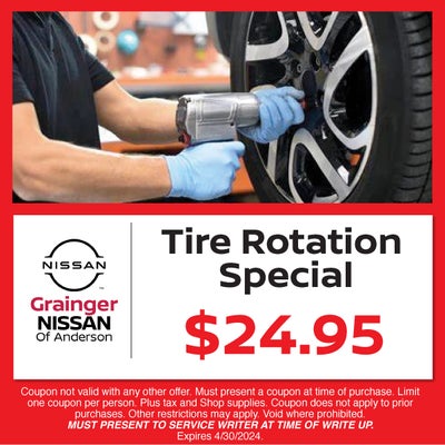 $24.95 Tire Rotation Special