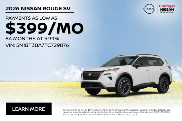 2026 NISSAN ROUGE SV