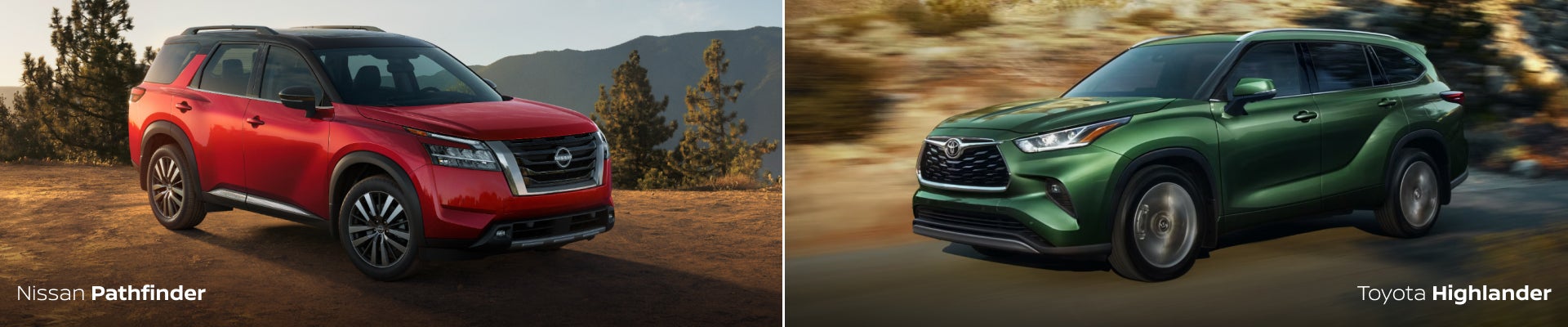 Nissan Pathfinder Vs. Toyota Highlander